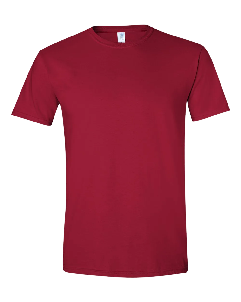 Bee Free Adult T-Shirt in cardinal red, front view.