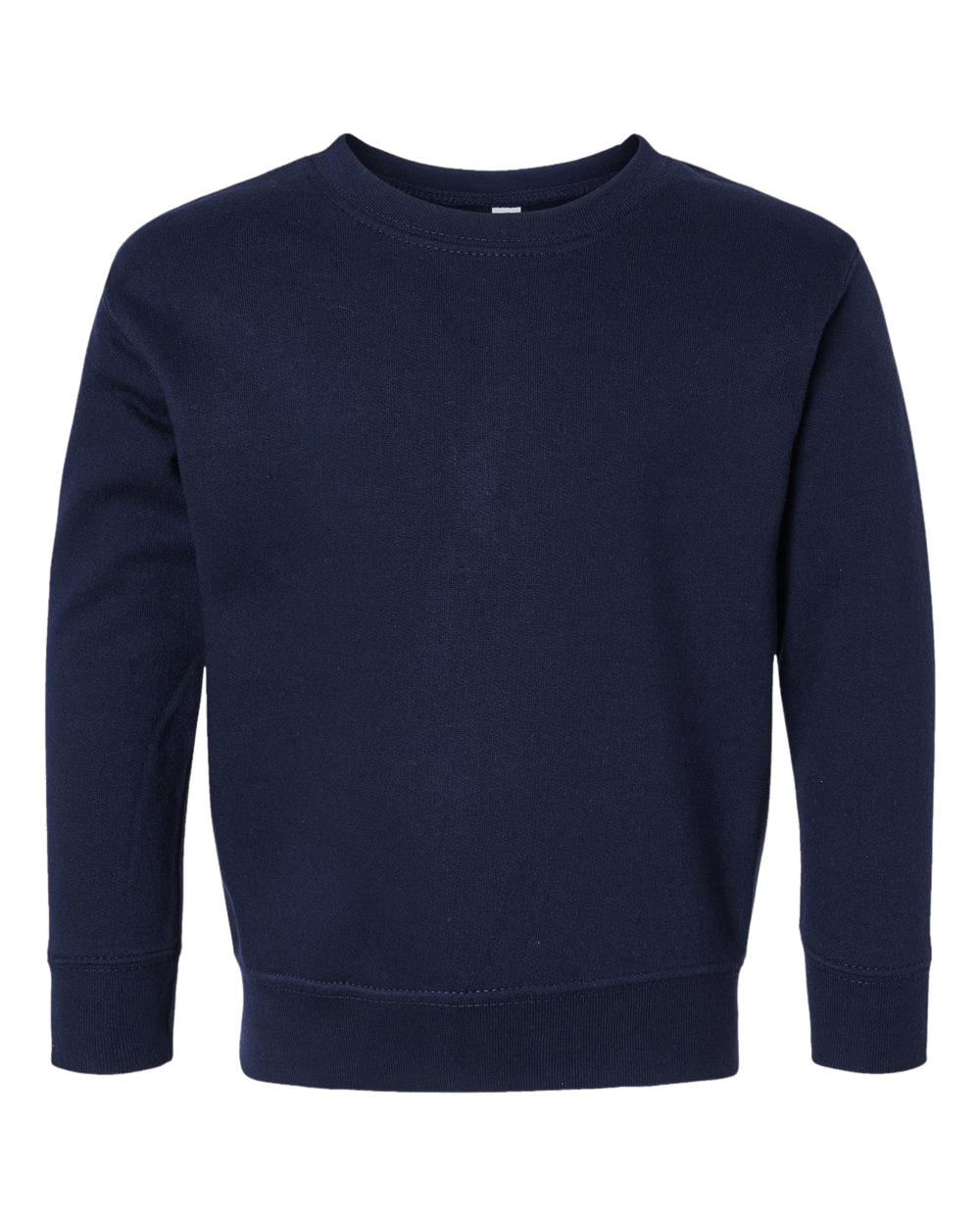 Toddler Sweatshirt in navy, front view.